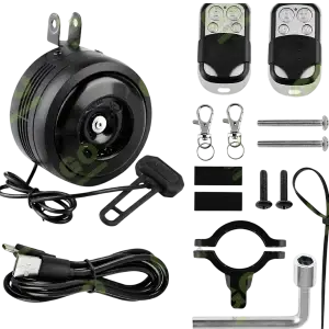 Alarm i dzwonek do drzwi ze sterowaniem zdalnym