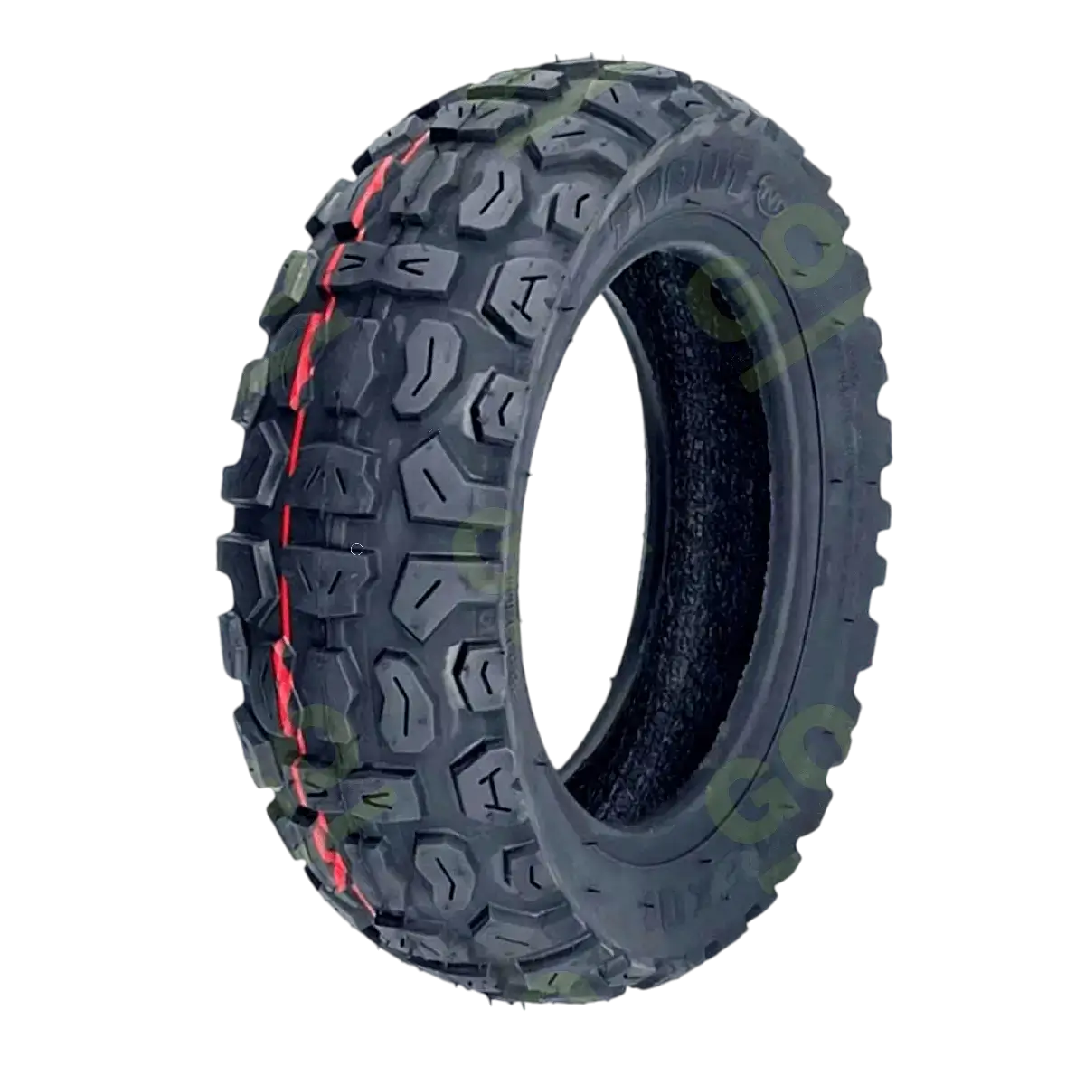 Opona bezdętkowa 10x3 Off Road TUOVT do hulajnogi Zero, KuGoo, Kaabo