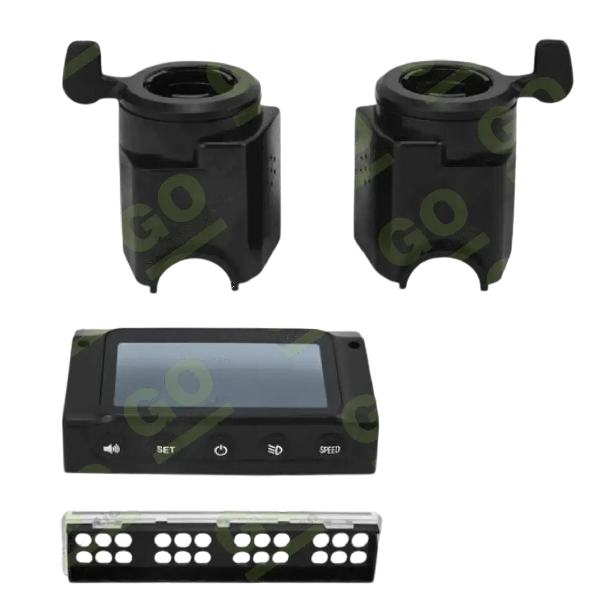 Wyświetlacz, obudowa i pedał gazu do hulajnogi Kugoo S1, S3 - zestaw