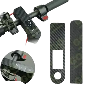 Naklejka karbonowa na wyświetlacz i pedał gazu do hulajnogi Xiaomi PRO, 1S, PRO2, MI3