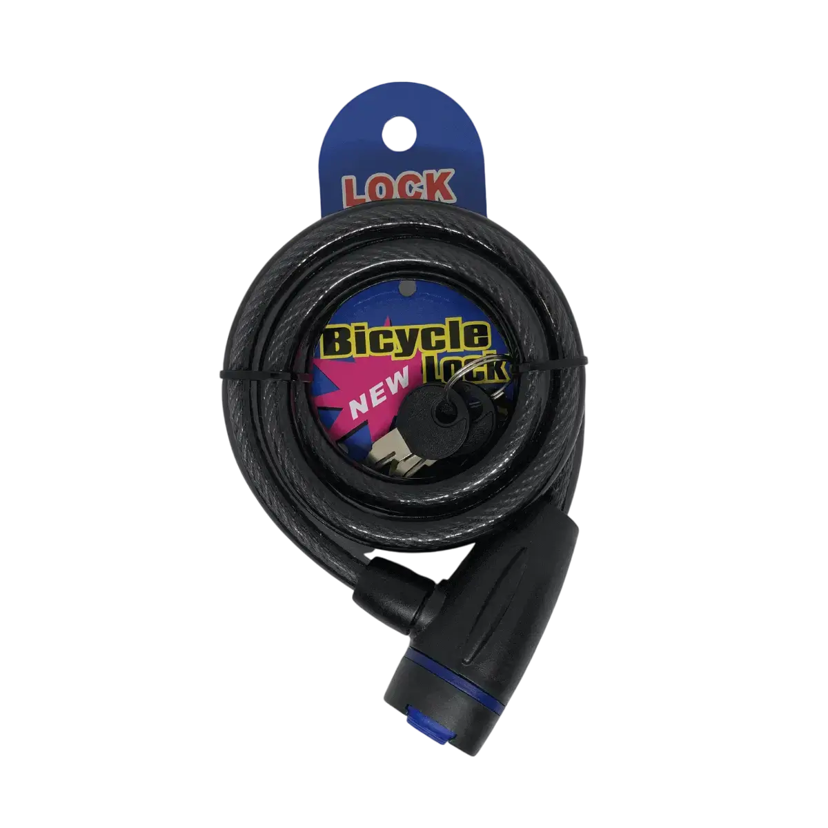 Kłódka rowerowa z kluczykiem