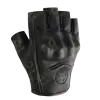 Rękawiczki skórzane z ochraniaczem bez palców