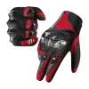 Rękawice motocyklowe z ochraniaczem