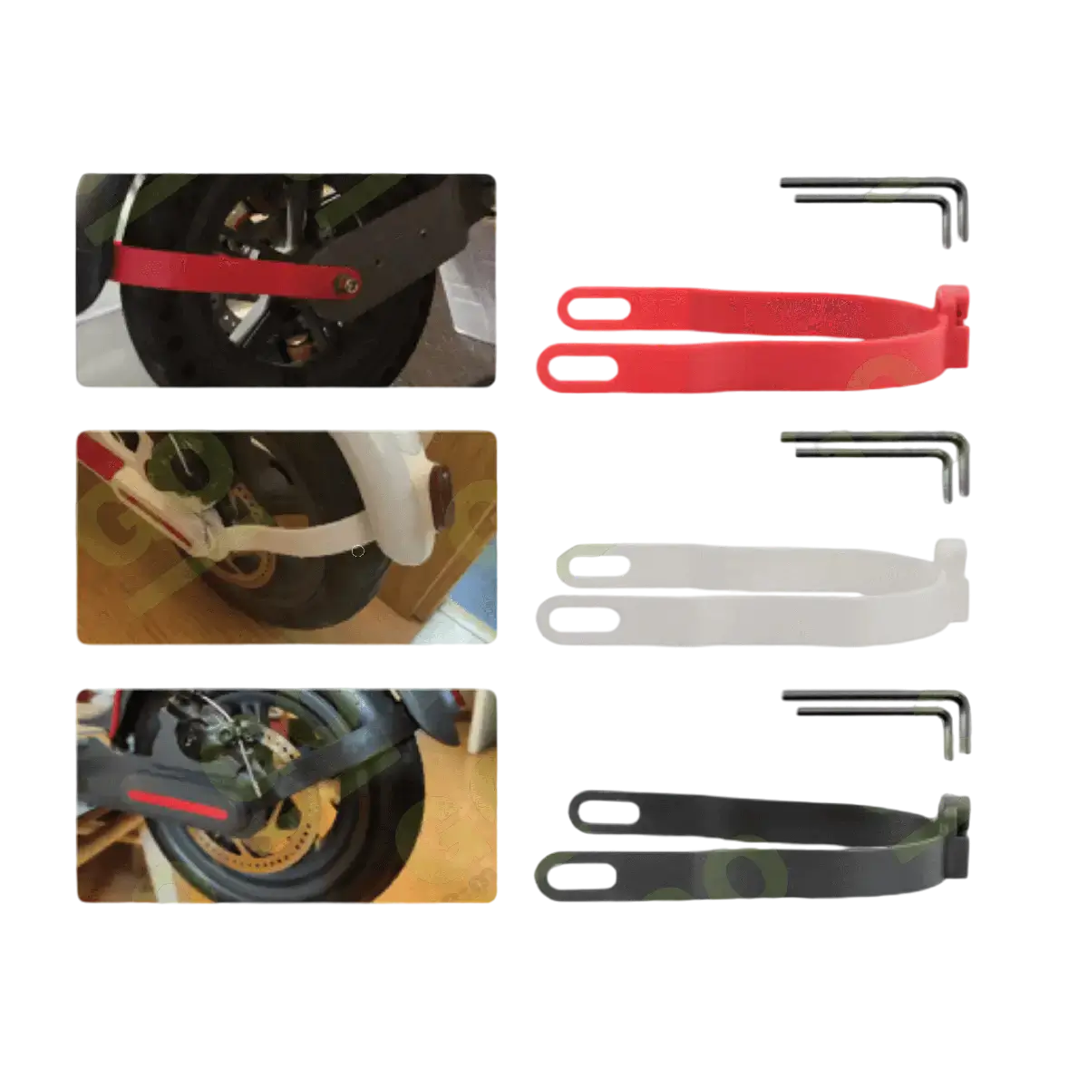 Wzmocniony wspornik tylnego błotnika do Xiaomi M365, PRO