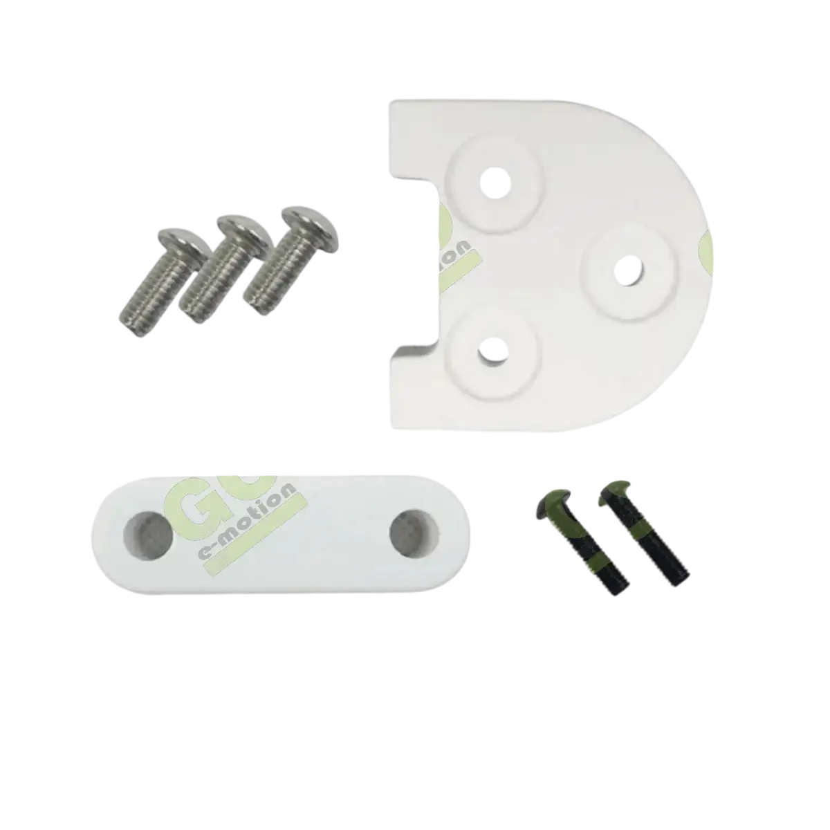 Podnoszona płyta podnóżka i błotnika tylnego - biała do Xiaomi M365, PRO