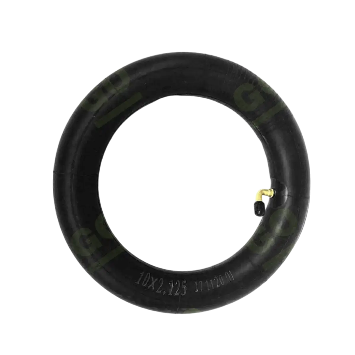 Dętka 10x2.125 z zaworem zagiętym pod kątem 90° do skuterów Zero, Quick, Inokim, Mini Motorrad Razor