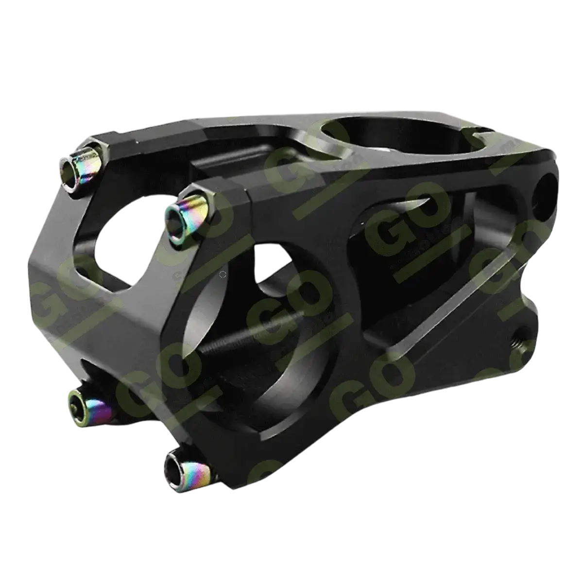 Zacisk kierownicy rowerowej - czarny