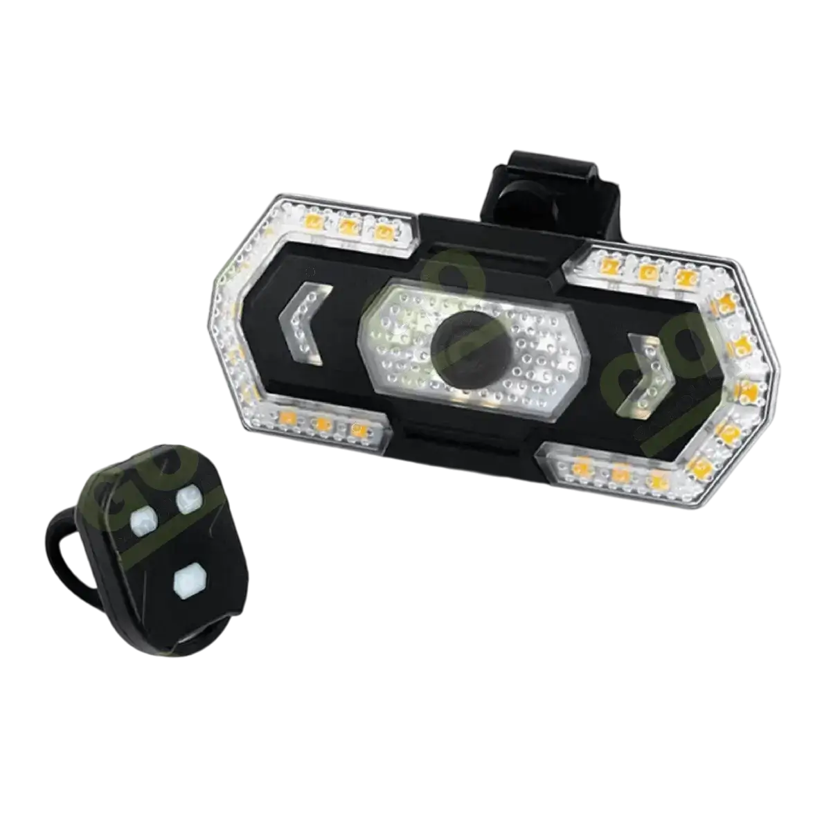 Lampa tylna z kierunkowskazami do roweru/hulajnogi