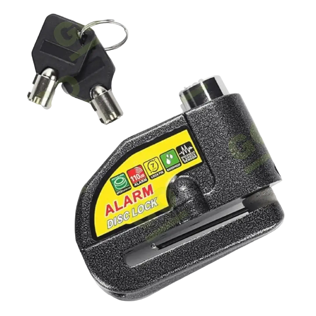 Kłódka tarczowa z alarmem - Galeria 1