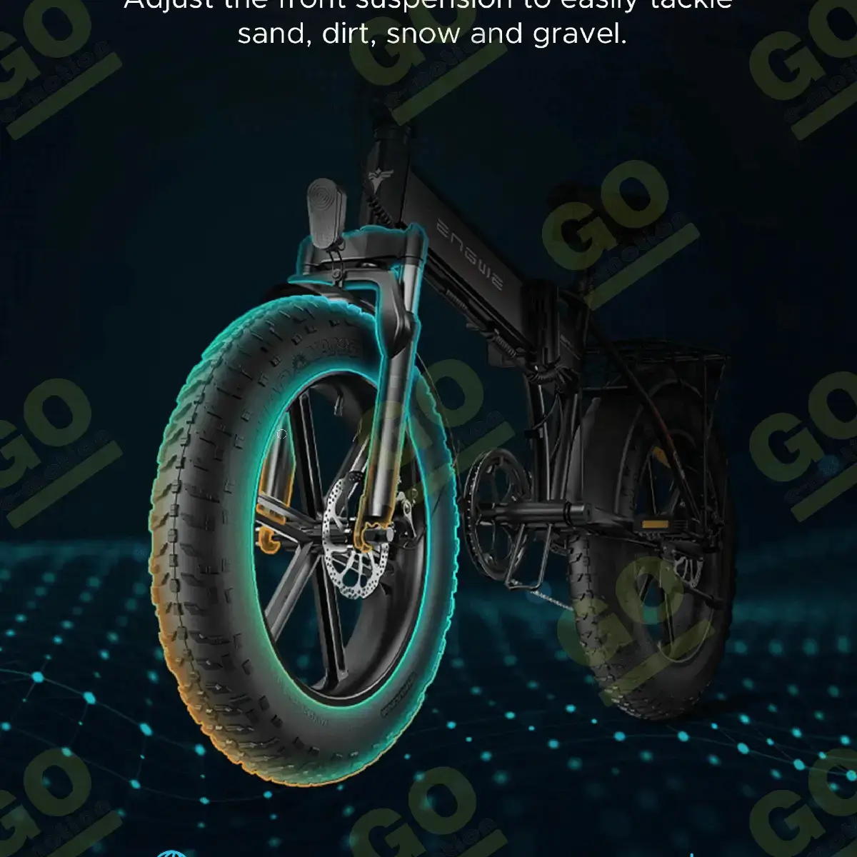 Engwe EP-2 Pro Nowy składany rower elektryczny - Galeria 3