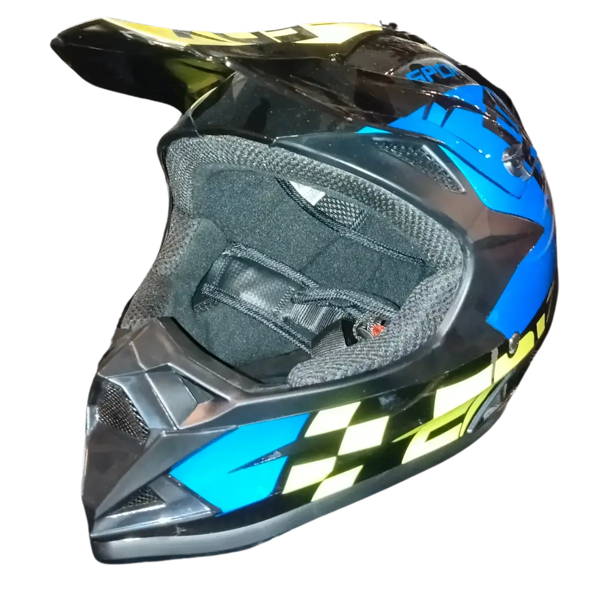 Kolorowy kask Edx Off Road
