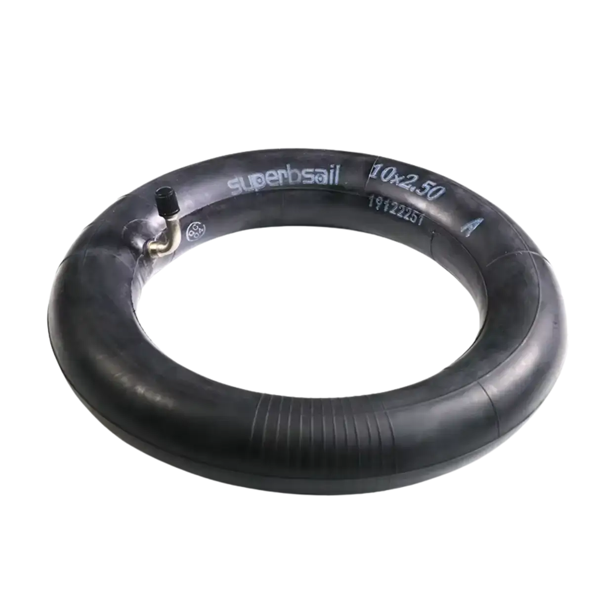 Dętka 10x2,5 Superbsail z zaworem wygiętym pod kątem 90 stopni