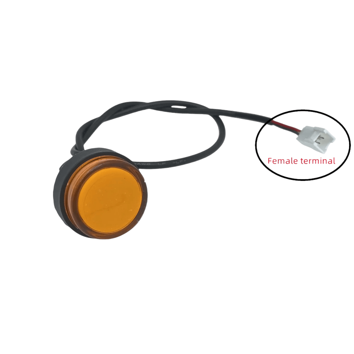 Przedni kierunkowskaz do hulajnogi elektrycznej KuKirin A1 (A)